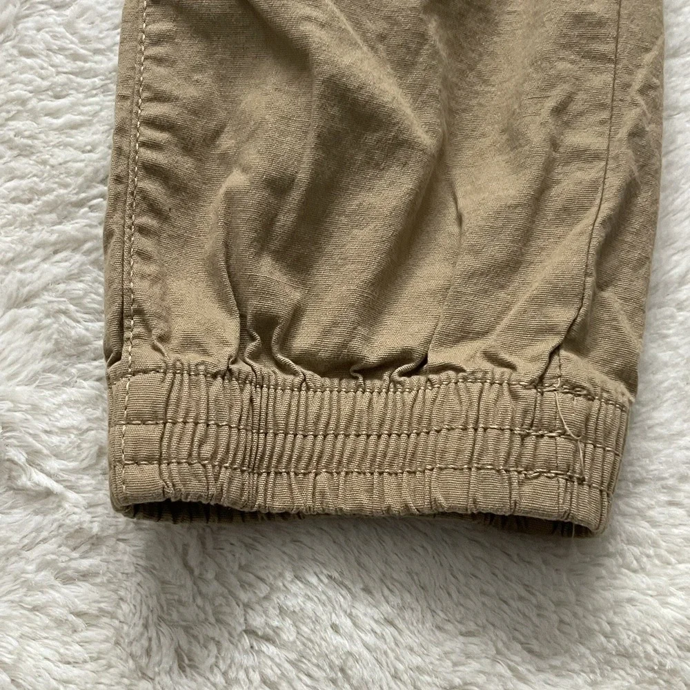 The Childrens Place Jogger Stretch Twill Navy/Tan Utility Casual 12 Set of 2